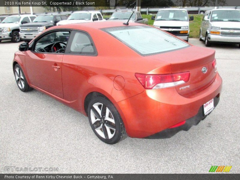 Copperhead / Black Sport 2010 Kia Forte Koup SX