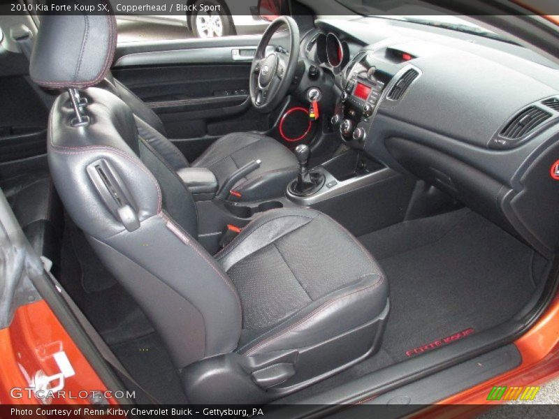 Copperhead / Black Sport 2010 Kia Forte Koup SX