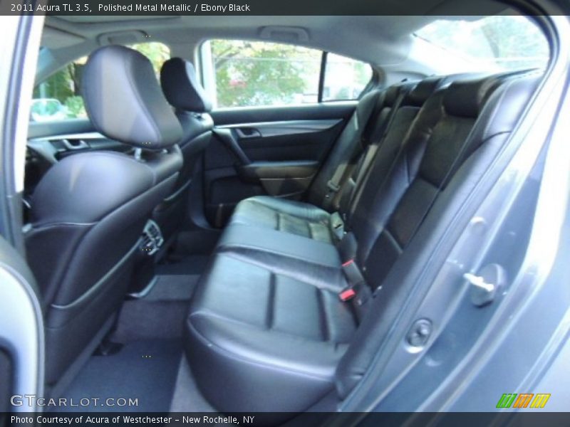 Polished Metal Metallic / Ebony Black 2011 Acura TL 3.5
