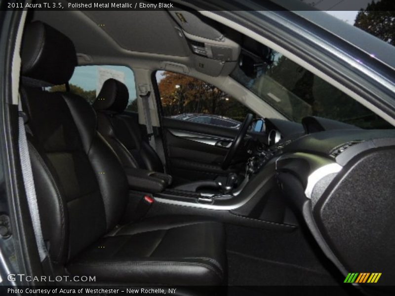 Polished Metal Metallic / Ebony Black 2011 Acura TL 3.5