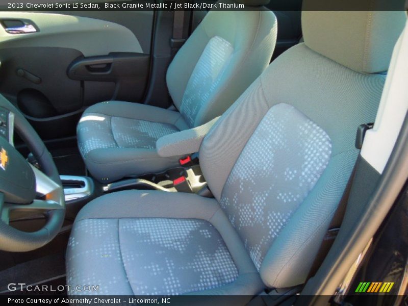 Black Granite Metallic / Jet Black/Dark Titanium 2013 Chevrolet Sonic LS Sedan