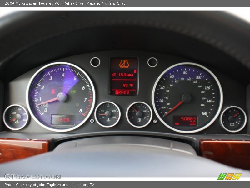 Reflex Silver Metallic / Kristal Gray 2004 Volkswagen Touareg V6