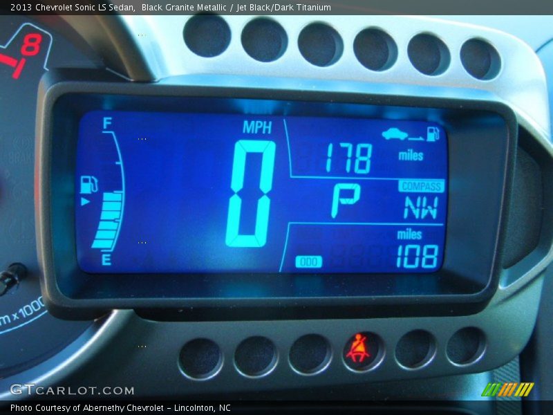  2013 Sonic LS Sedan LS Sedan Gauges