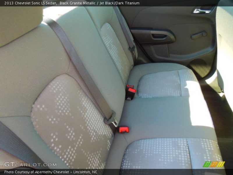 Black Granite Metallic / Jet Black/Dark Titanium 2013 Chevrolet Sonic LS Sedan
