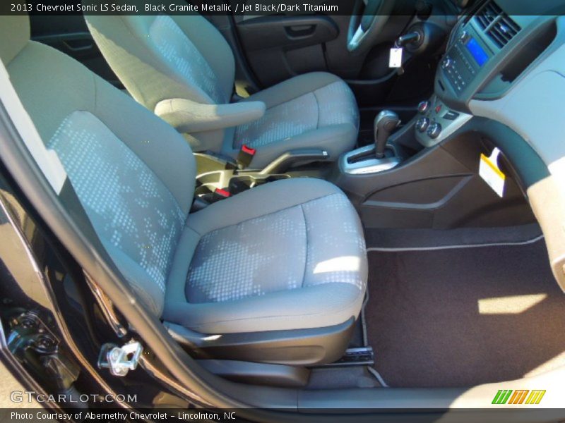 Black Granite Metallic / Jet Black/Dark Titanium 2013 Chevrolet Sonic LS Sedan
