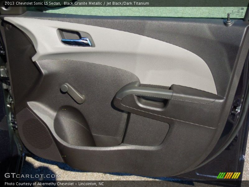 Black Granite Metallic / Jet Black/Dark Titanium 2013 Chevrolet Sonic LS Sedan