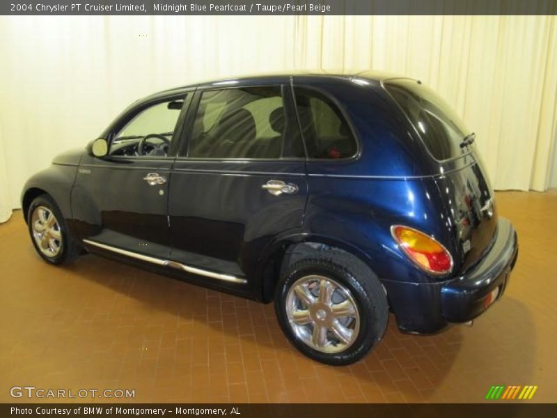 Midnight Blue Pearlcoat / Taupe/Pearl Beige 2004 Chrysler PT Cruiser Limited
