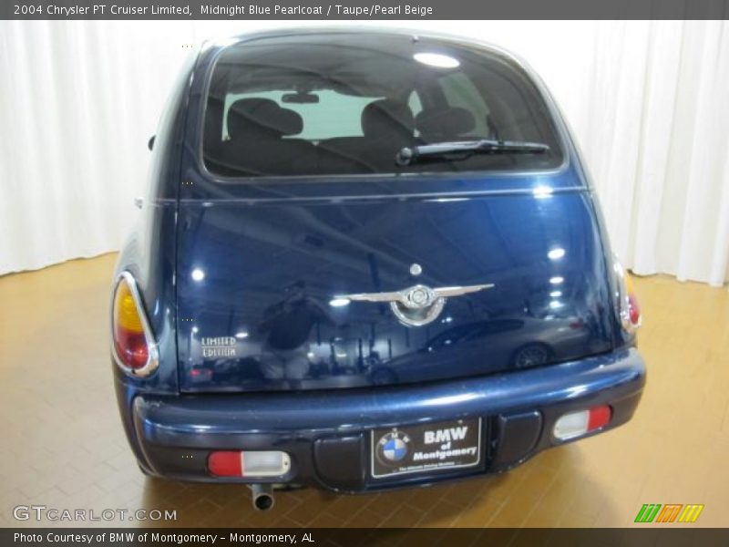 Midnight Blue Pearlcoat / Taupe/Pearl Beige 2004 Chrysler PT Cruiser Limited