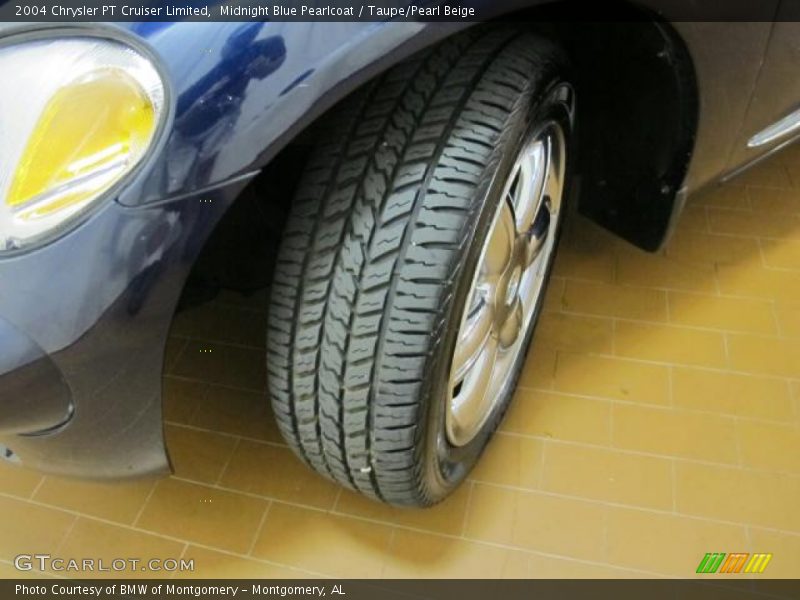 Midnight Blue Pearlcoat / Taupe/Pearl Beige 2004 Chrysler PT Cruiser Limited
