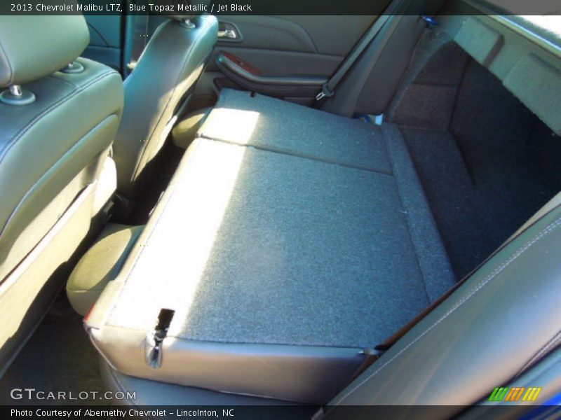 Blue Topaz Metallic / Jet Black 2013 Chevrolet Malibu LTZ
