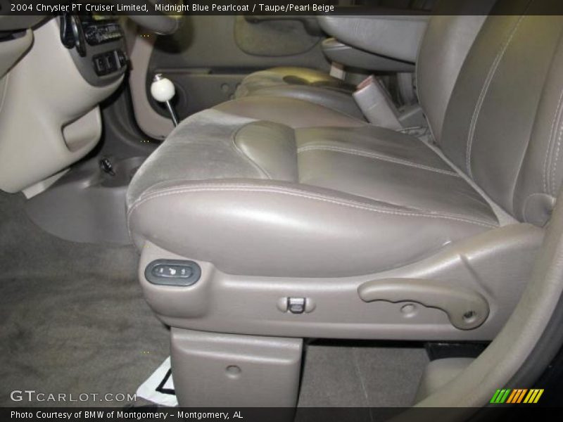 Midnight Blue Pearlcoat / Taupe/Pearl Beige 2004 Chrysler PT Cruiser Limited