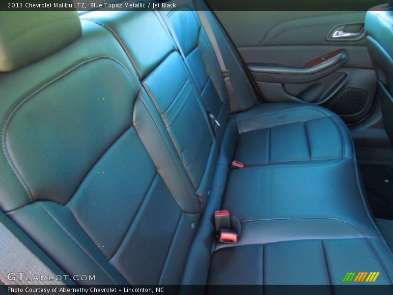 Blue Topaz Metallic / Jet Black 2013 Chevrolet Malibu LTZ