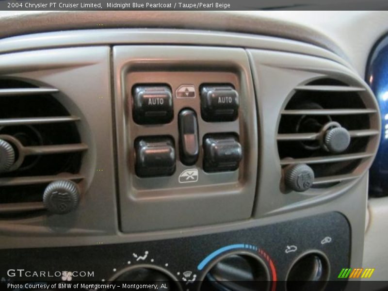 Midnight Blue Pearlcoat / Taupe/Pearl Beige 2004 Chrysler PT Cruiser Limited