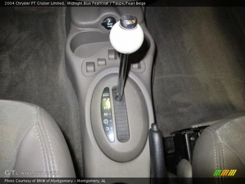 Midnight Blue Pearlcoat / Taupe/Pearl Beige 2004 Chrysler PT Cruiser Limited