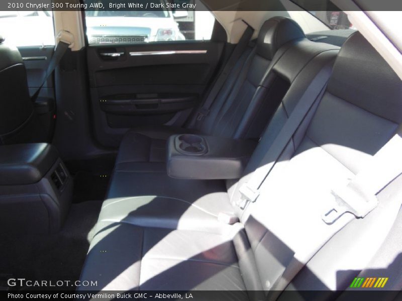 Bright White / Dark Slate Gray 2010 Chrysler 300 Touring AWD