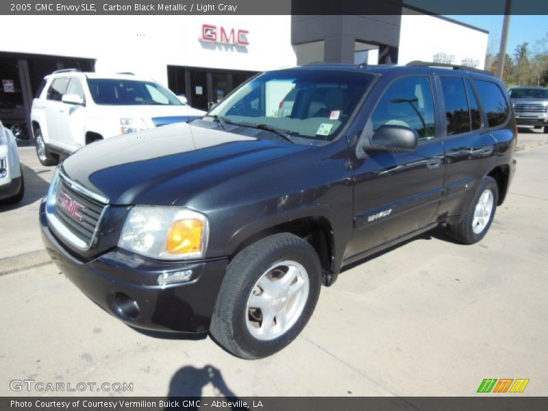 Carbon Black Metallic / Light Gray 2005 GMC Envoy SLE