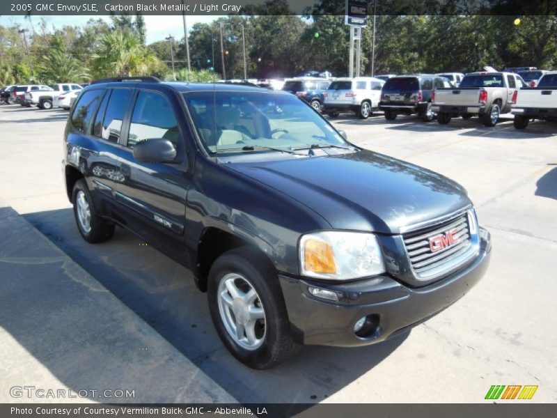 Carbon Black Metallic / Light Gray 2005 GMC Envoy SLE