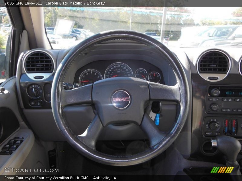 Carbon Black Metallic / Light Gray 2005 GMC Envoy SLE