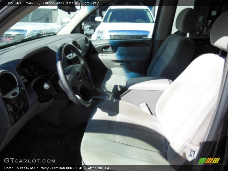 Carbon Black Metallic / Light Gray 2005 GMC Envoy SLE