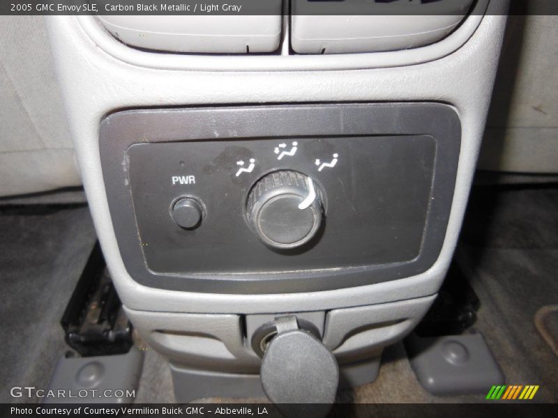Carbon Black Metallic / Light Gray 2005 GMC Envoy SLE