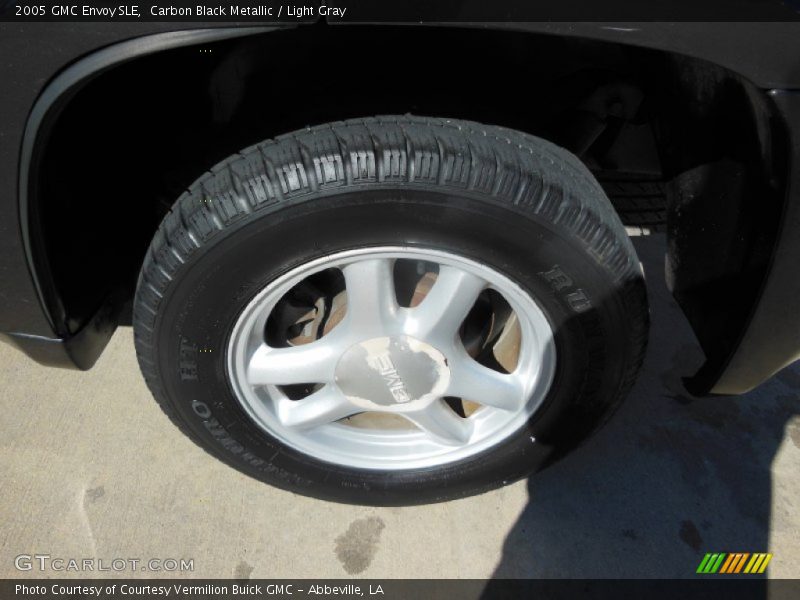 Carbon Black Metallic / Light Gray 2005 GMC Envoy SLE