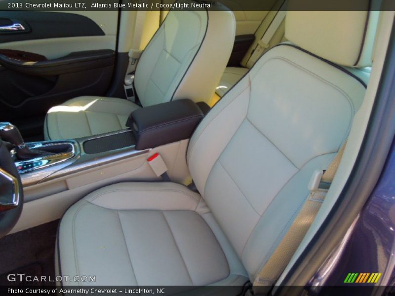 Front Seat of 2013 Malibu LTZ