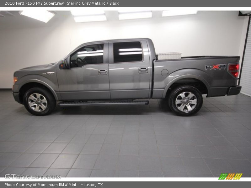 Sterling Grey Metallic / Black 2010 Ford F150 FX2 SuperCrew