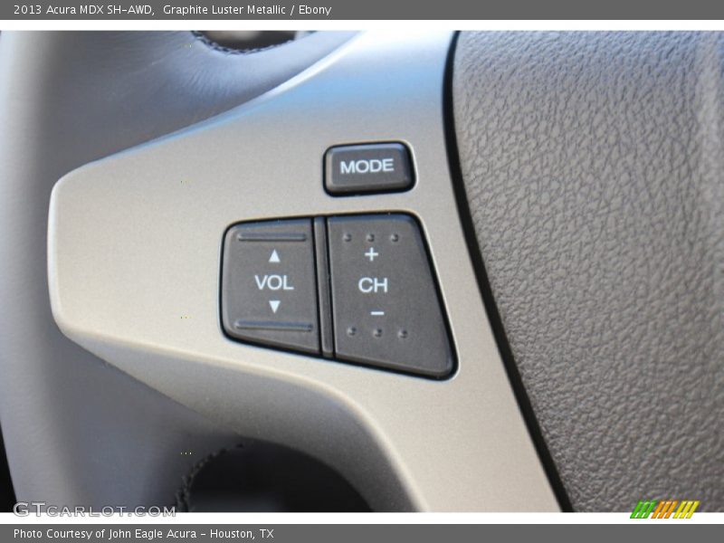 Graphite Luster Metallic / Ebony 2013 Acura MDX SH-AWD