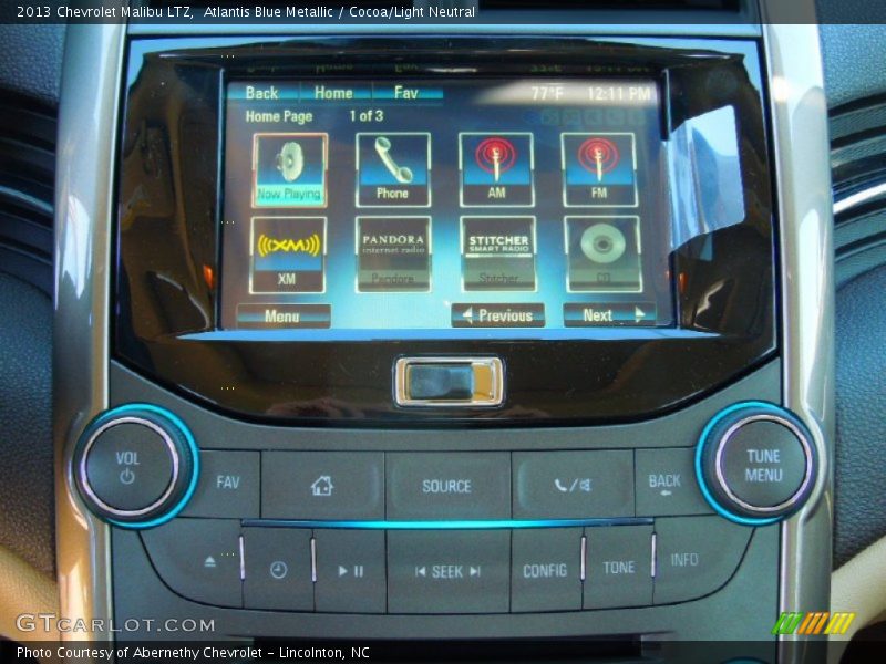 Controls of 2013 Malibu LTZ