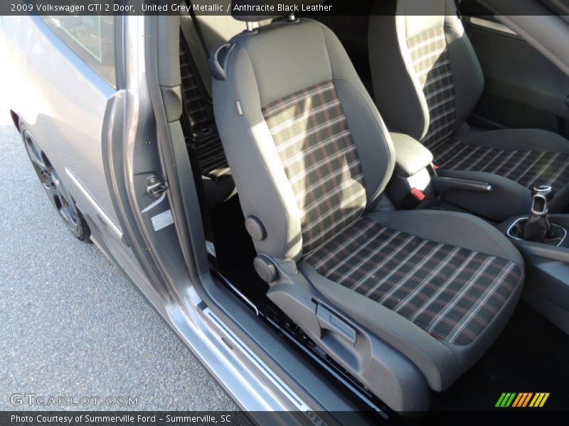 United Grey Metallic / Anthracite Black Leather 2009 Volkswagen GTI 2 Door