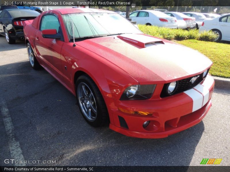 Torch Red / Red/Dark Charcoal 2006 Ford Mustang Roush Stage 1 Coupe