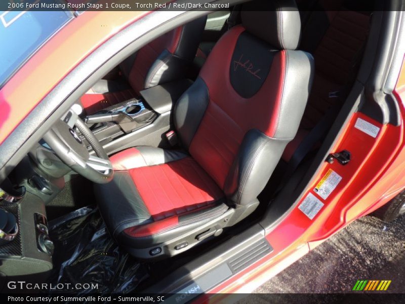 Front Seat of 2006 Mustang Roush Stage 1 Coupe