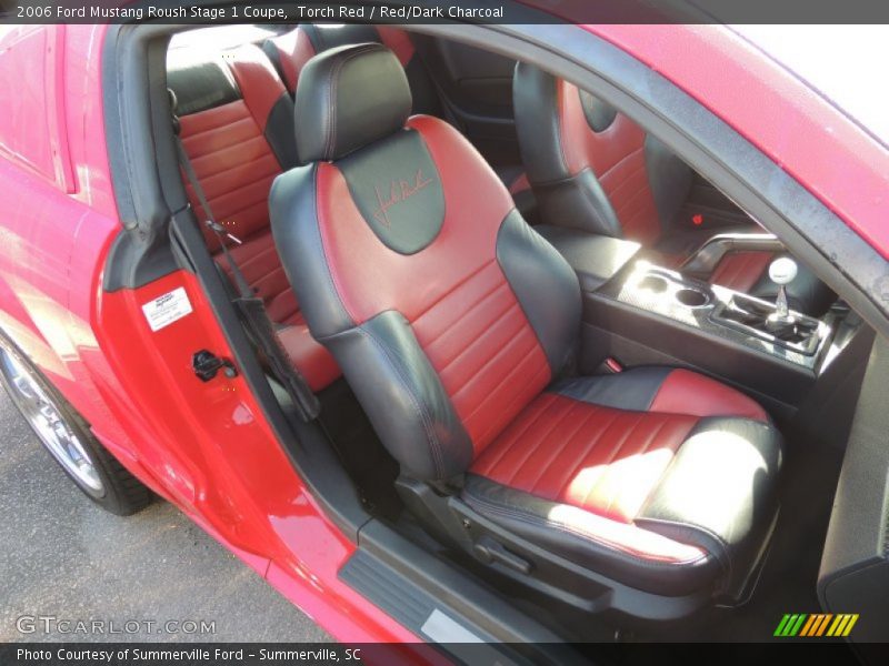 Torch Red / Red/Dark Charcoal 2006 Ford Mustang Roush Stage 1 Coupe