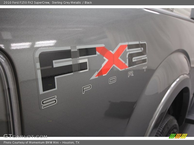 Sterling Grey Metallic / Black 2010 Ford F150 FX2 SuperCrew