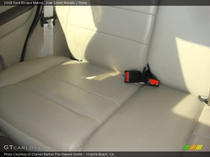 Kiwi Green Metallic / Stone 2008 Ford Escape Hybrid