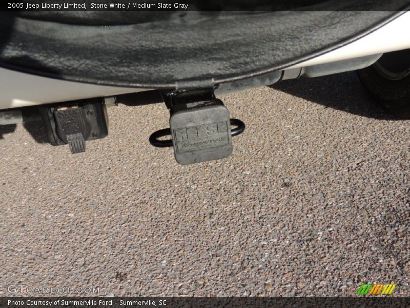 Stone White / Medium Slate Gray 2005 Jeep Liberty Limited