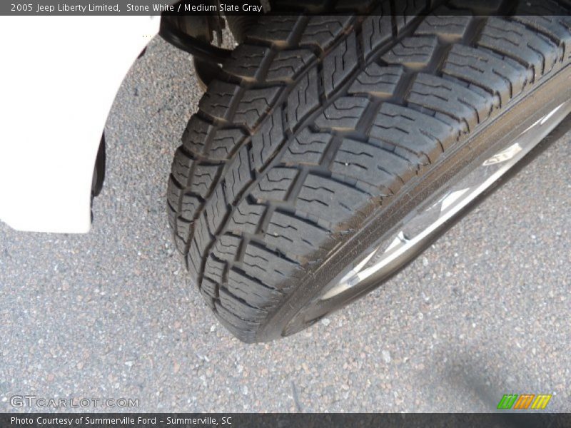 Stone White / Medium Slate Gray 2005 Jeep Liberty Limited