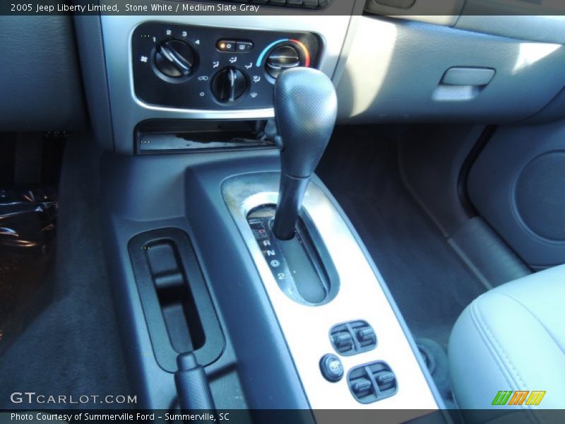 Stone White / Medium Slate Gray 2005 Jeep Liberty Limited