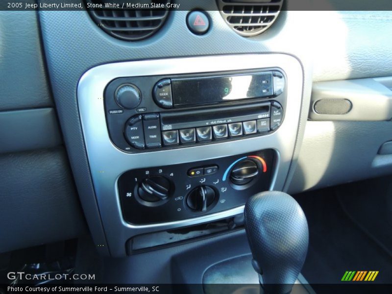 Stone White / Medium Slate Gray 2005 Jeep Liberty Limited