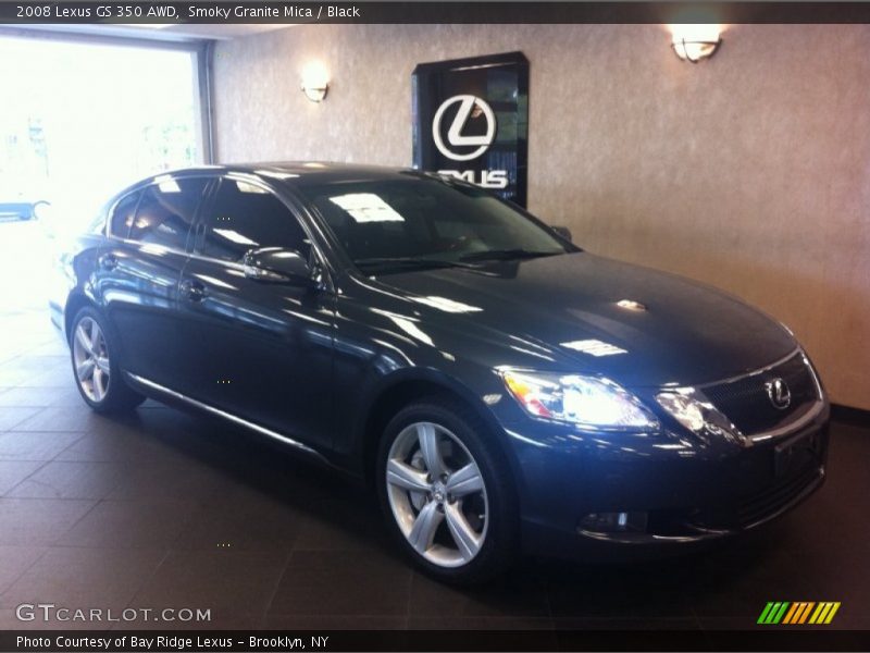 Smoky Granite Mica / Black 2008 Lexus GS 350 AWD