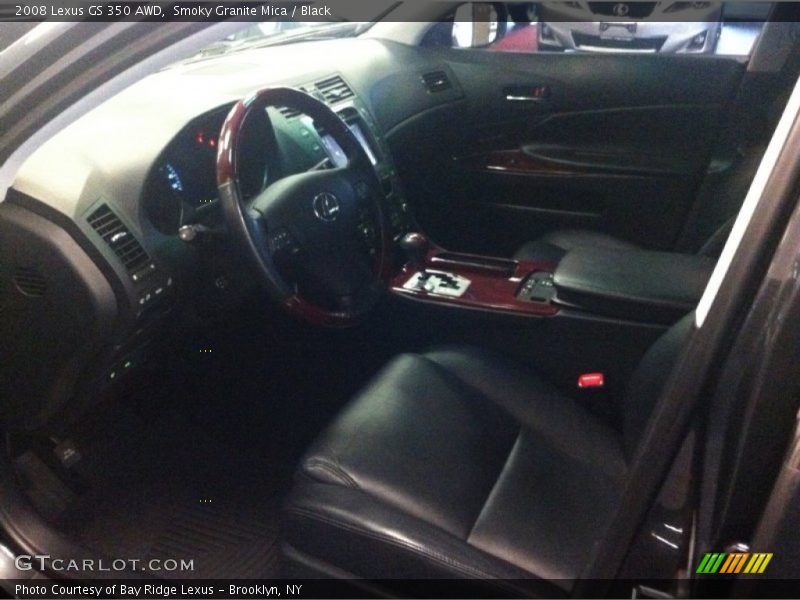 Smoky Granite Mica / Black 2008 Lexus GS 350 AWD