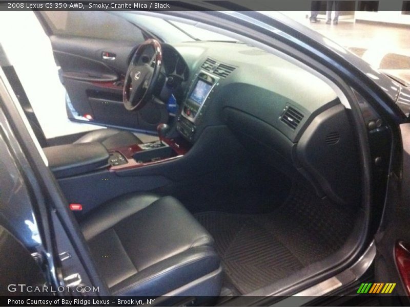 Smoky Granite Mica / Black 2008 Lexus GS 350 AWD