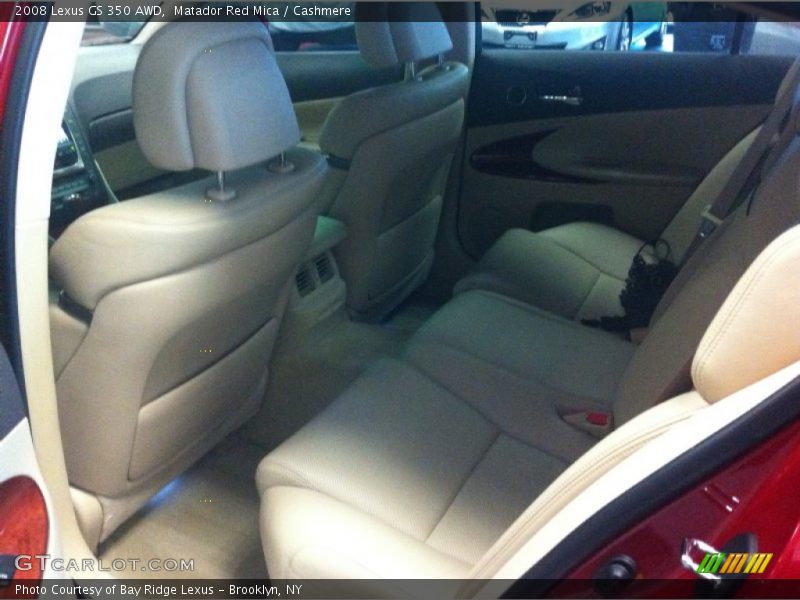 Matador Red Mica / Cashmere 2008 Lexus GS 350 AWD