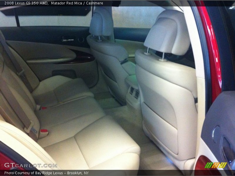 Matador Red Mica / Cashmere 2008 Lexus GS 350 AWD