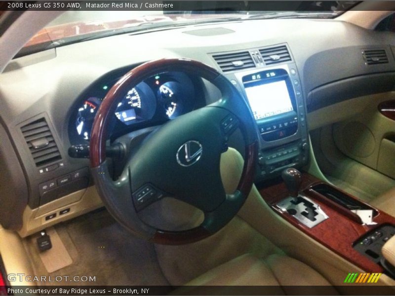 Matador Red Mica / Cashmere 2008 Lexus GS 350 AWD