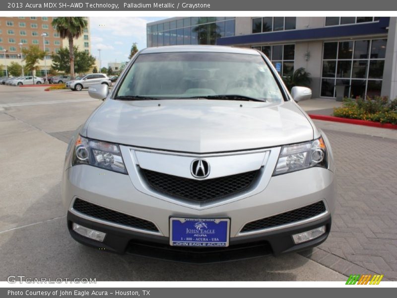 Palladium Metallic / Graystone 2013 Acura MDX SH-AWD Technology