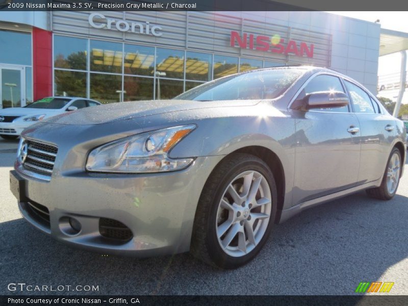 Precision Gray Metallic / Charcoal 2009 Nissan Maxima 3.5 SV