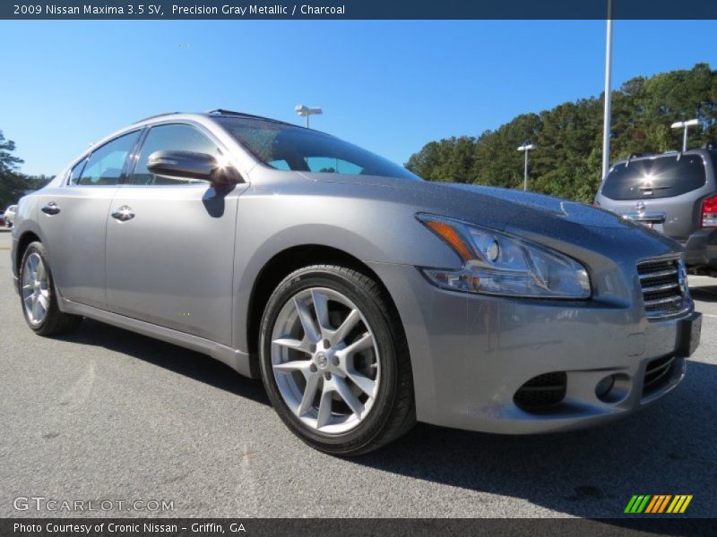 Precision Gray Metallic / Charcoal 2009 Nissan Maxima 3.5 SV