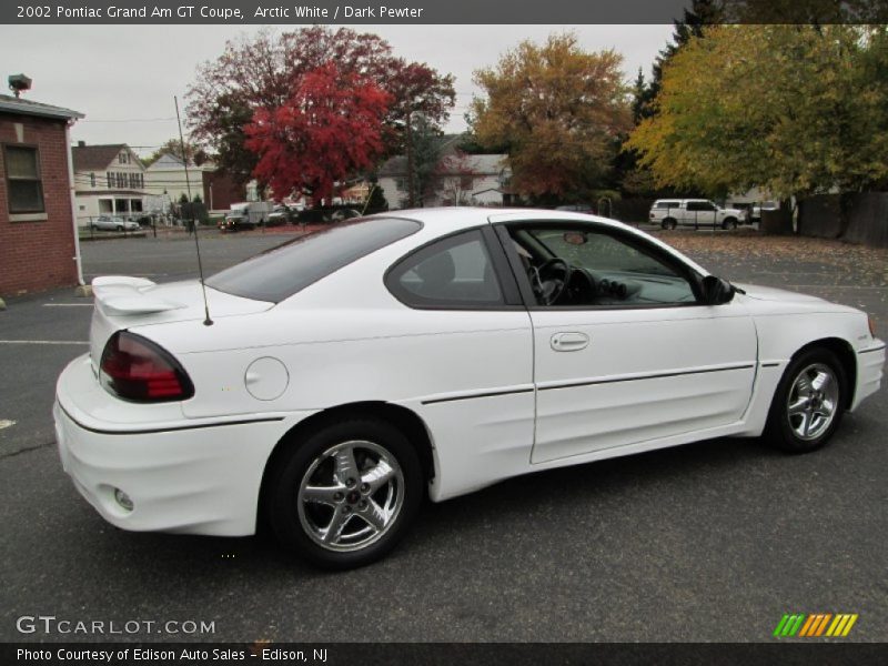 Arctic White / Dark Pewter 2002 Pontiac Grand Am GT Coupe