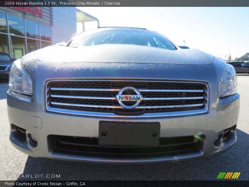 Precision Gray Metallic / Charcoal 2009 Nissan Maxima 3.5 SV